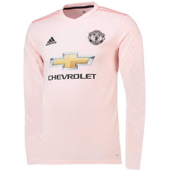 Trikot Manchester United Auswarts Ml 2018-19 Pink Fussballtrikots Günstig